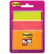 Post-it Super Sticky notes, 45 vel, 3 formaten, geassorteerde neon kleuren , op blister