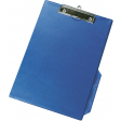 Q-CONNECT klemplaat, PP, ft A4, blauw