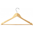 Unilux kledinghanger, uit hout, pak van 25 stuks
