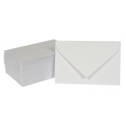 Gallery enveloppen voor visitekaarten, ft 95 x 145 mm, gegomd, doos van 50 stuks