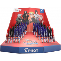 Pilot gelroller Frixion Ball Limited Edition Naruto, display van 48 stuks, assorti