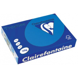 Clairefontaine Trophée Intens, gekleurd papier, A4, 120 g, 250 vel, turkoois