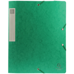 Exacompta Elastobox Cartobox rug van 4 cm, groen, kwaliteit 7/10e