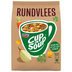 Cup-a-Soup vending, rundvlees, 140 ml, zak van 40 porties
