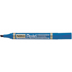Pentel permanente marker N860-C, blauw