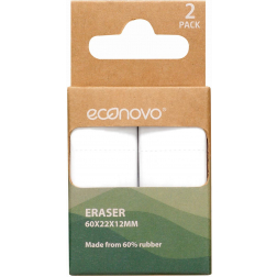 Econovo gum, wit, blister van 2 stuks