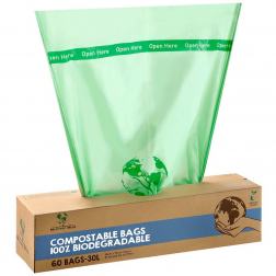 Mr. Green Mind vuilniszakken Bio, 30 liter, groen, doos van 60 stuks