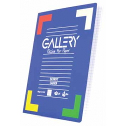 Gallery schrift, ft 16,5 x 21 cm, geruit 5 mm, 72 bladzijden