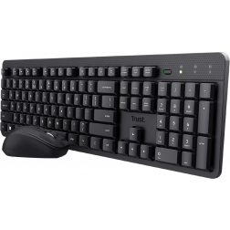Trust Ody II draadloos stil toetsenbord en muis, qwerty