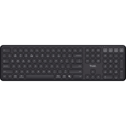 Trust Vaiya draadloos toetsenbord, multi-device, azerty