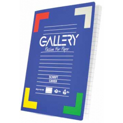 Gallery schriften 120 bladzijden, gelijnd
