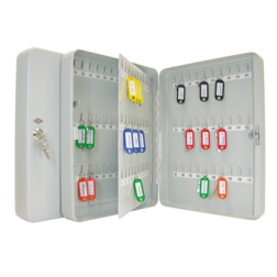 Wedo sleutelkast voor 110 sleutels, ft 28 x 8 x 37 cm, grijs