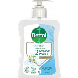 Dettol handzeep Gentle, kamille en katoenbloesem, flacon van 250 ml