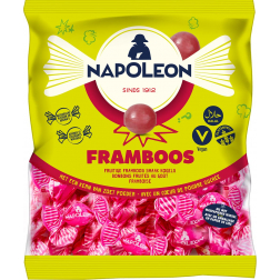 Napoleon snoepjes framboos, zak van 1 kg
