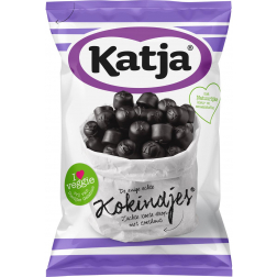 Katja Kokindjes snoep, zachte zoete drop met zoethout, zak van 295 g