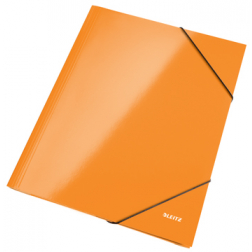 Leitz WOW elastomap oranje