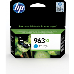 HP inktcartridge 963XL, 1.600 pagina's, OEM 3JA27AE, cyaan