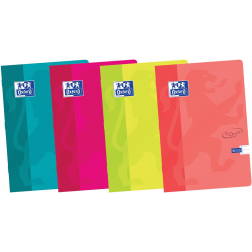 Oxford Touch schrift ft A5, 36 vel, gelijnd, geassorteerde kleuren