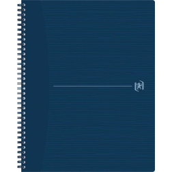 Oxford Origin spiraalschrift, ft A4+, 140 bladzijden, gelijnd, blauw