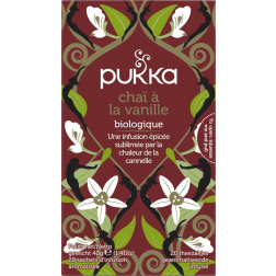 Pukka thee bio, Vanilla Chai, pak van 20 stuks