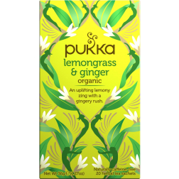Pukka thee bio, Lemongrass - Ginger, pak van 20 stuks