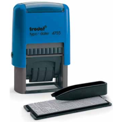 Trodat Doe-het-zelf stempel Printy met datum 4755 Frans, op blister