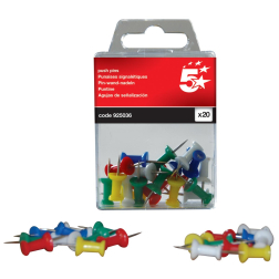 STAR prikbordspelden, ophangdoosje met 20 stuks