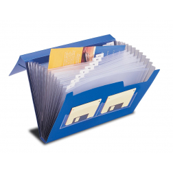 Beautone voorordner, A4, 13 vakken, blauw