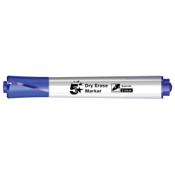 5 Star whiteboardmarker blauw