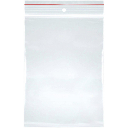 OFFICE products gripsealzakje, transparant, pak van 100 stuks, 80 x 120 mm