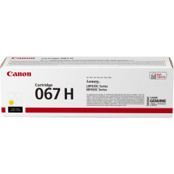 Canon toner 067H, 2.350 pagina's, OEM 5103C002, geel