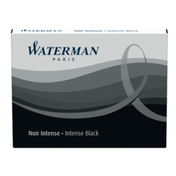 Waterman inktpatronen Standard zwart, pak van 8 stuks
