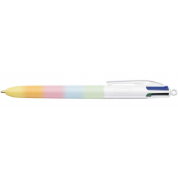 BIC Colours Rainbow Punch 4-kleurenbalpen, medium