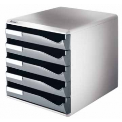 Leitz ladenblok lichtgrijs/donkergrijs