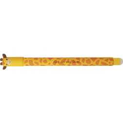 Eberhard Faber Animal Erase-It gelroller, giraf