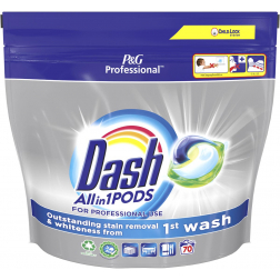 Dash Professional wasmiddel All-in-1 Regular, pak van 70 capsules