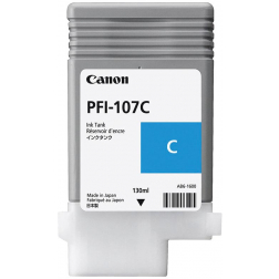 Canon inktcartridge PFI-107, 130 ml, OEM 6706B001, cyaan