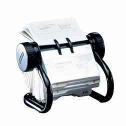Rolodex Visitekaartenhouder rotatif Classic zwart