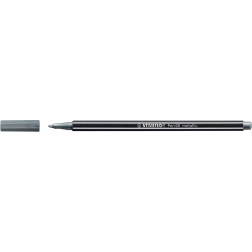 STABILO Pen 68 metallic viltstift, zilver