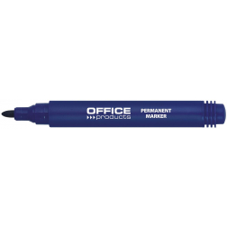 Office Products permanent marker 1-3 mm, rond, blauw