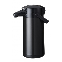 Bravilor Bonamat Airpot Furento, isoleerkan, 2,2 l, RVS, zwart metallic