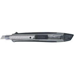 MAUL cutter Softgrip met rem, 9 mm, grijs