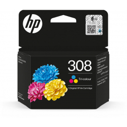 HP inktcartridge 308, 120 pagina's, OEM 7FP20UE, 3 kleuren