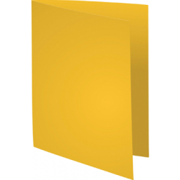 Exacompta Dossiermap Forever Bengali, geel, uit papier van 80 g per m², pak van 250 stuks