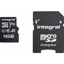 Integral microSDHC geheugenkaart, 16 GB