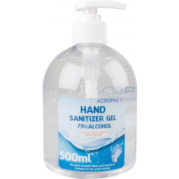 Desinfecterende handgel, fles van 500 ml