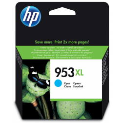 HP inktcartridge 953XL, 1.450 pagina's, OEM F6U16AE, cyaan