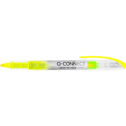 Q-CONNECT Liquid markeerstift, geel