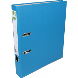 Q-CONNECT ordner, voor ft A4, uit Recycolor papier, rug van 5 cm, blauw