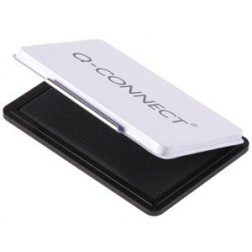 Q-CONNECT stempelkussen, ft 90 x 55 mm, zwart